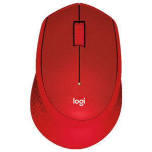 Logitech Wireless Mouse M330 - Red - 910-004911