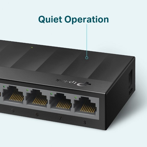 TP-Link 8-Port 10/1000Mbps Desktop Switch – TL-LS1008G – DN
