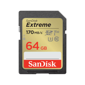 SanDisk Extreme SD UHS-I Card 64GB - SDSDXV2-064G-GNCIN