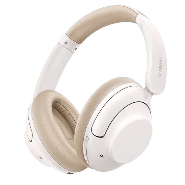 UGREEN HiTune Max5 Hybrid Active Noise-Cancelling Headphones – White ...