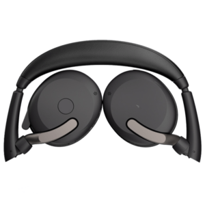 Jabra Evolve2 65 Flex Wired/ Wireless Bluetooth Stereo Headset with Active Noise-Cancelling mics, Microsoft Teams Certified, USB-A+Link380a Adapter- 26699-999-999
