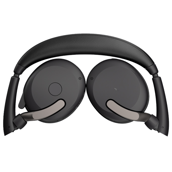 Jabra Evolve2 65 Flex Wired/ Wireless Bluetooth Stereo Headset with Active Noise-Cancelling mics, Microsoft Teams Certified, USB-A+Link380a Adapter- 26699-999-999
