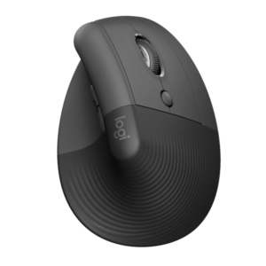 Logitech Lift Vertical Ergonomic Wireless and Bluetooth Mouse - Graphite - 910-006473