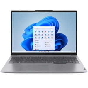 Lenovo ThinkBook 16 G6 IRL, Intel Core i5 13420H, 8GB DDR5 5200, 512GB SSD M.2 2242 PCIe 4.0x4 NVMe, No OS, 16" WUXGA, No ODD, HD 720p with Privacy Shutter Webcam, Fingerprint Reader, Arctic Grey, 2 Year Warranty - 21KH00S8UE
